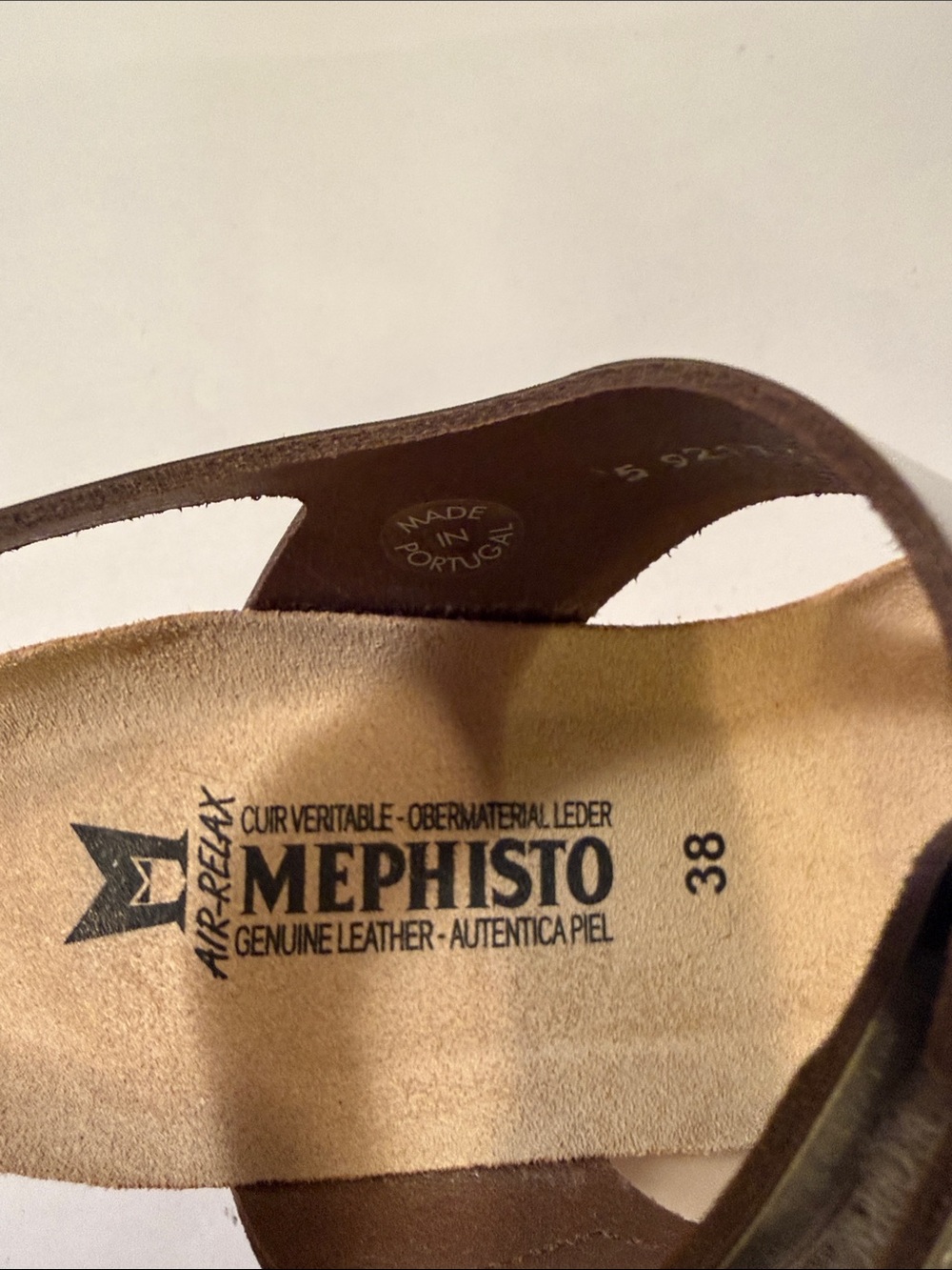 Mephisto Lissandra Platform Wedge Silver Metallic Buckle Sandal - Picture 2 of 5